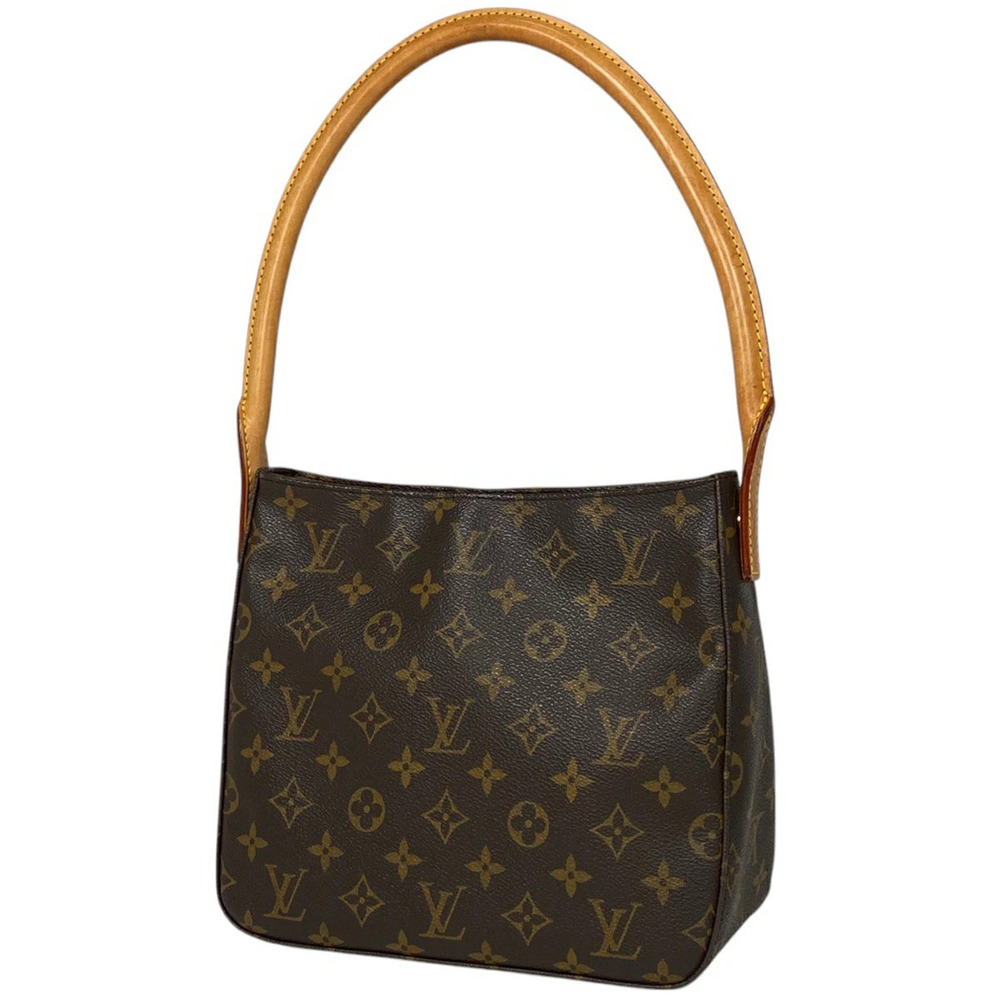 Louis Vuitton Looping Shoulder Bag Monogram Brown